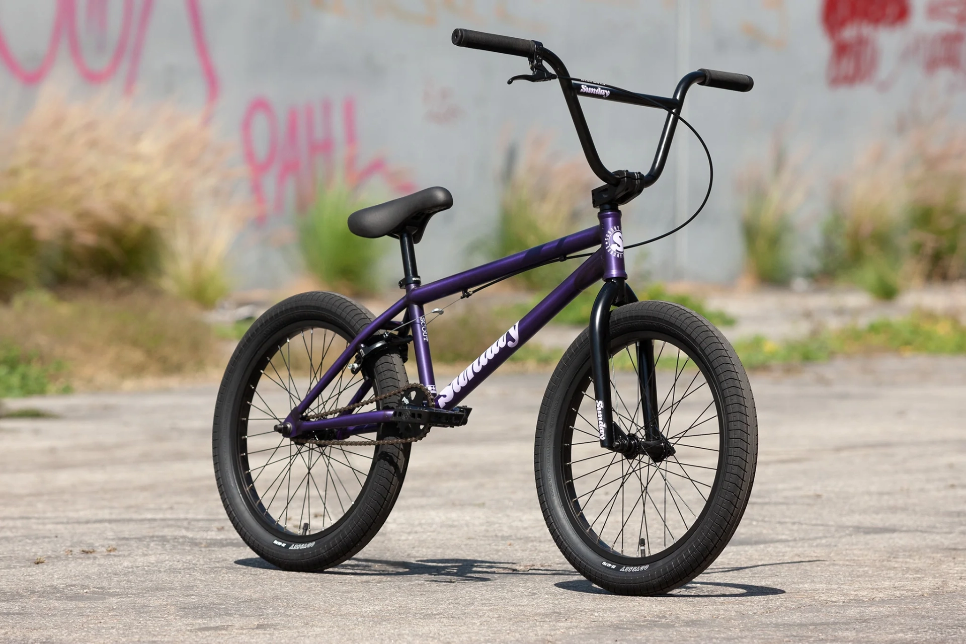 Велосипед Sunday Scout Matte Trans Purple with 20.75″ tt